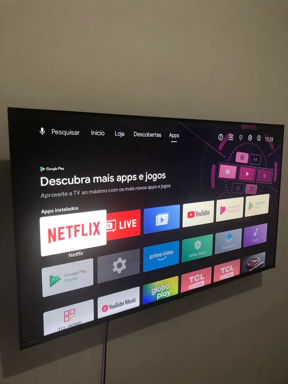 TV Smart TCL 43 polegadas Zerada - Foto 5