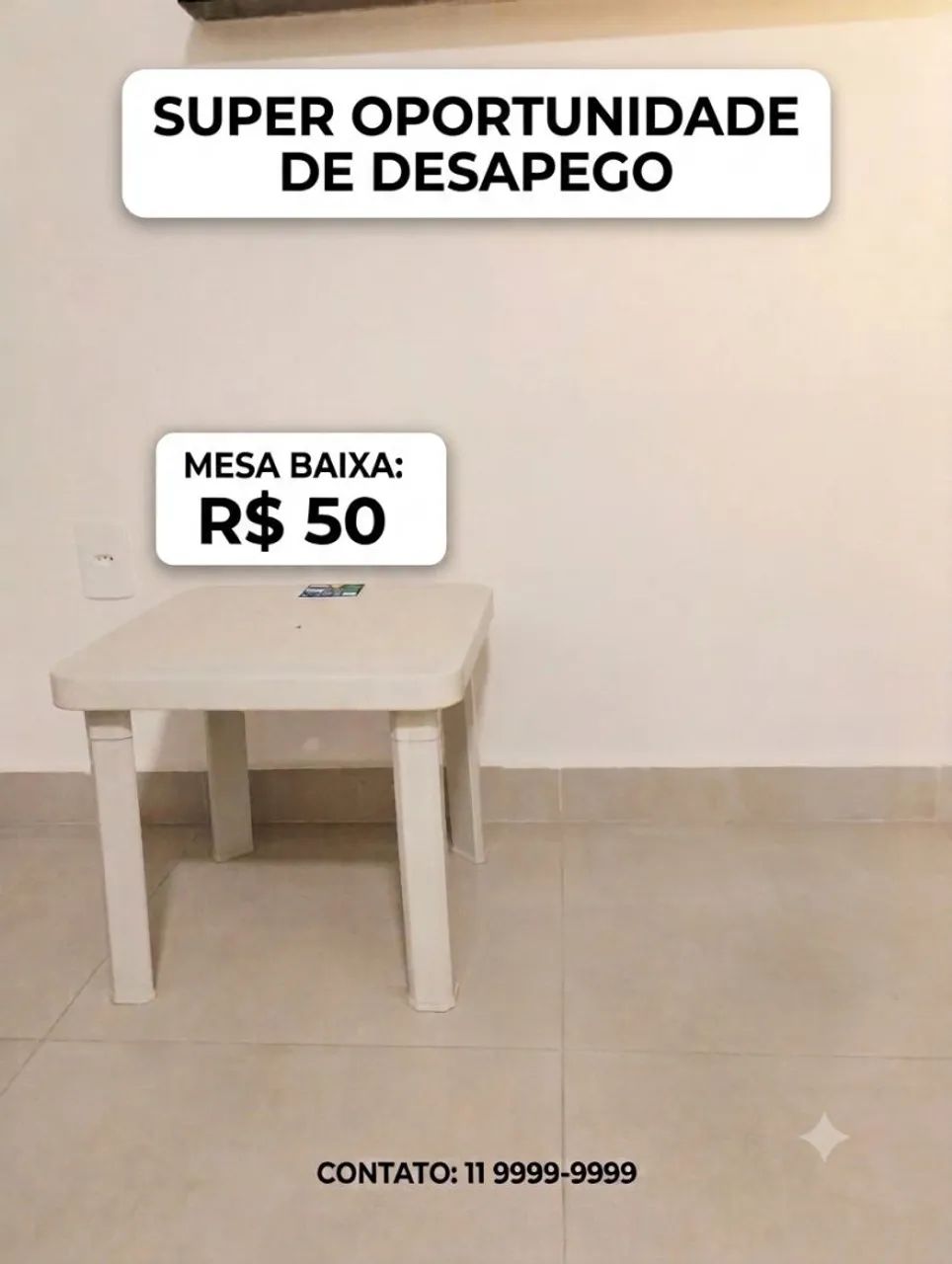 Mesa infantil 