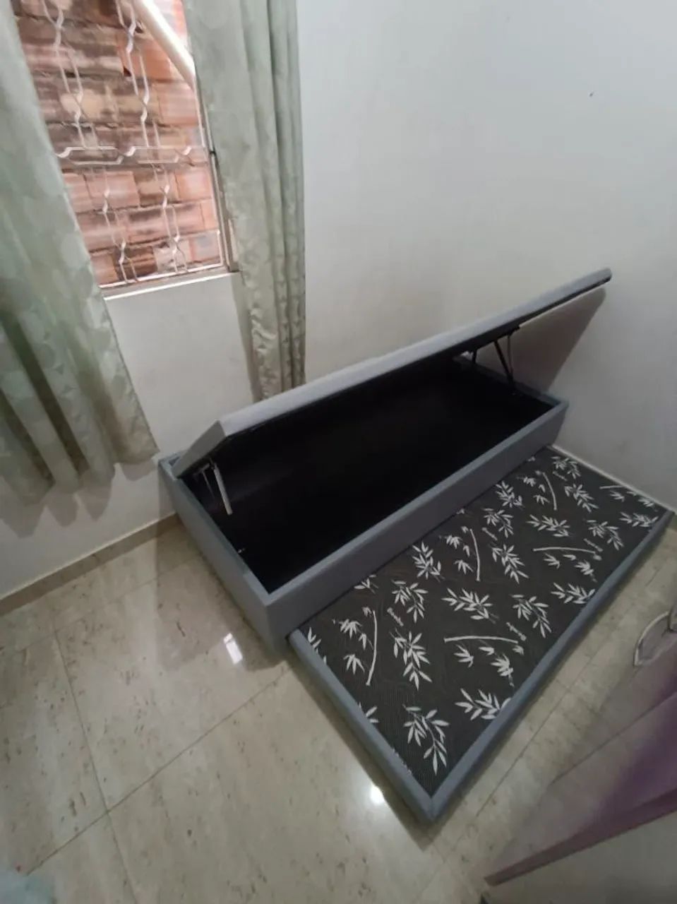 Cama baú solteiro com auxiliar nova direto da fábrica  - Foto 2