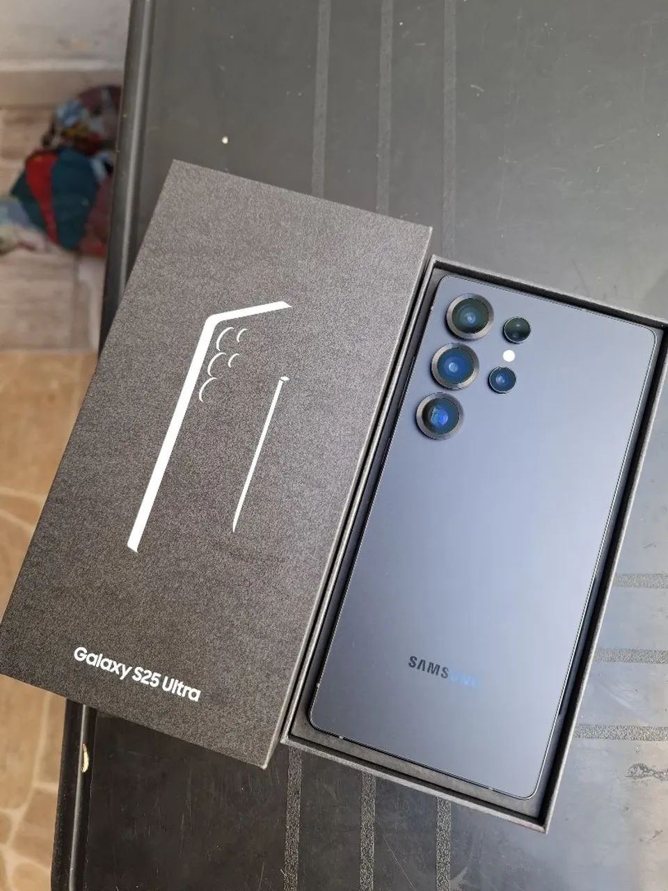 S25 ultra 512 gb titanium jet black