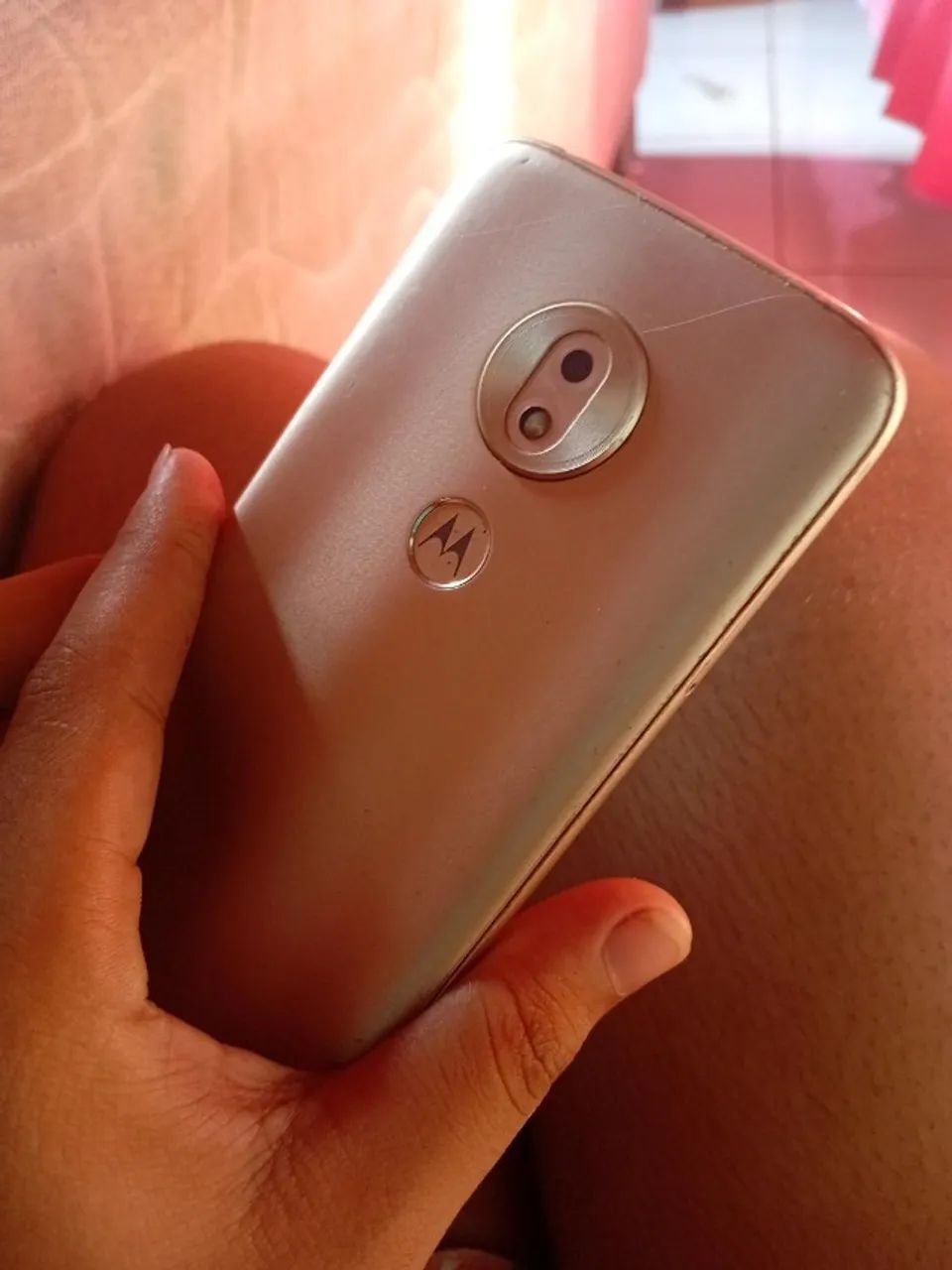 Celular usado moto g7 play