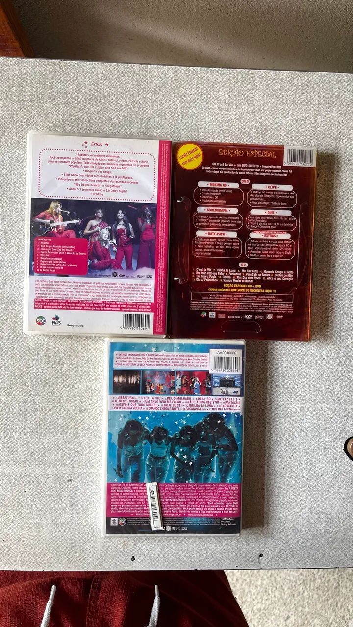 DVD Rouge - Kit coleção  - Foto 4