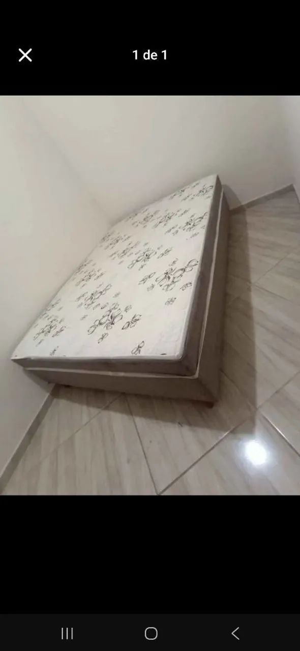 Cama box conjugada semi nova