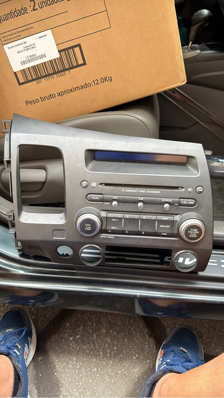 Som, multimídia original Honda Civic g9 - Peças para carros, vans
