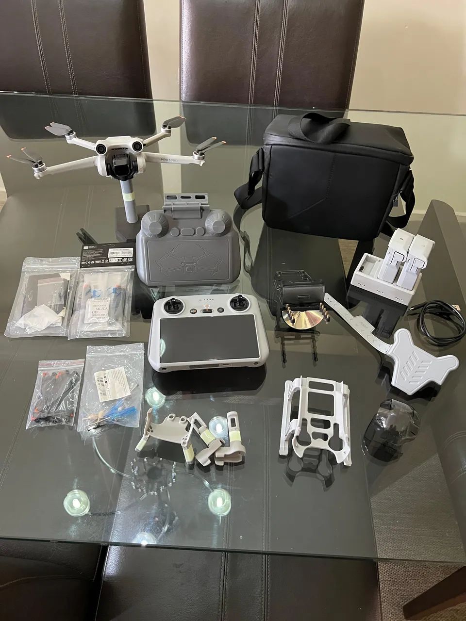 COMBO FLY MORE DJI MINI 3 PRO - o drone para retirada de peças