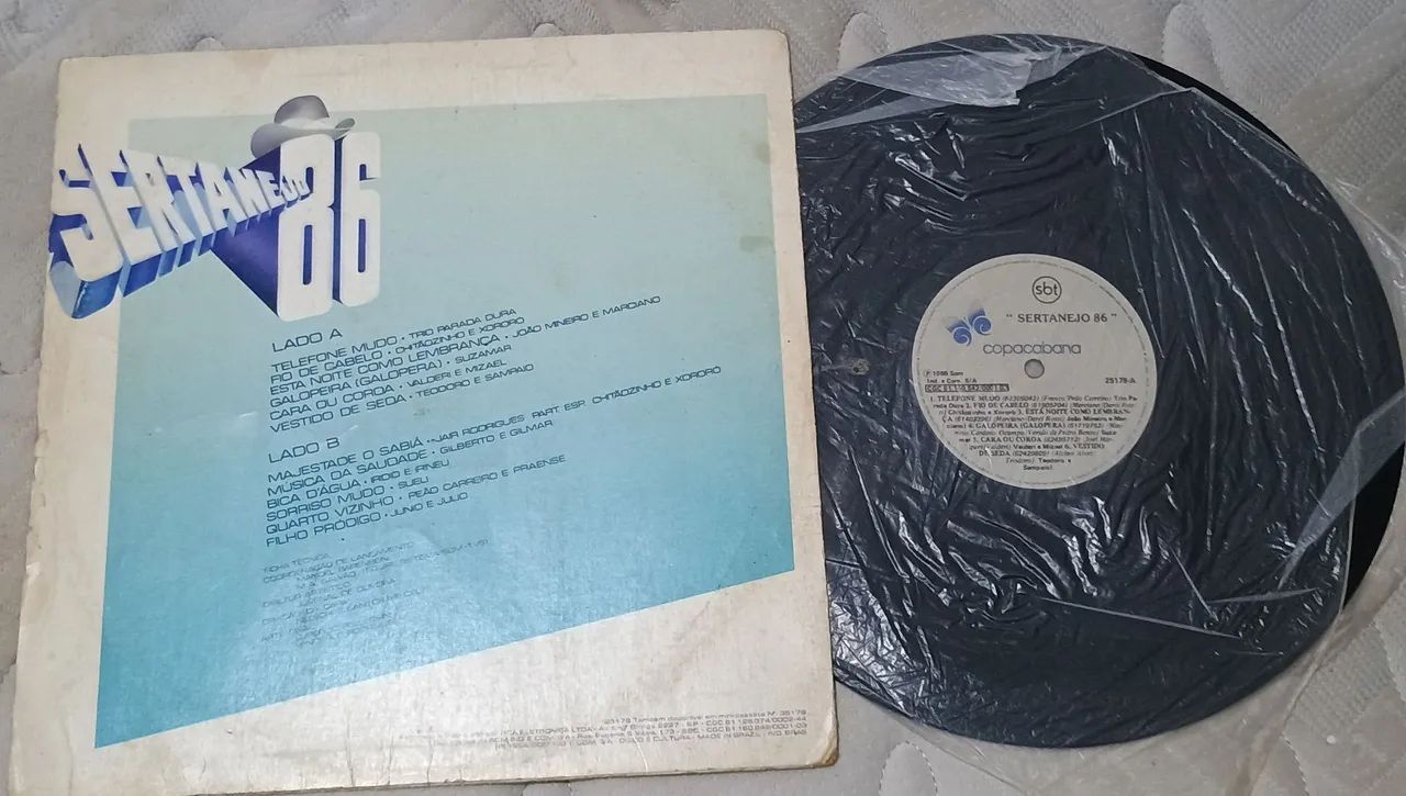 LP Sertanejo 86 - Coletânea Original Anos 80 - Foto 4