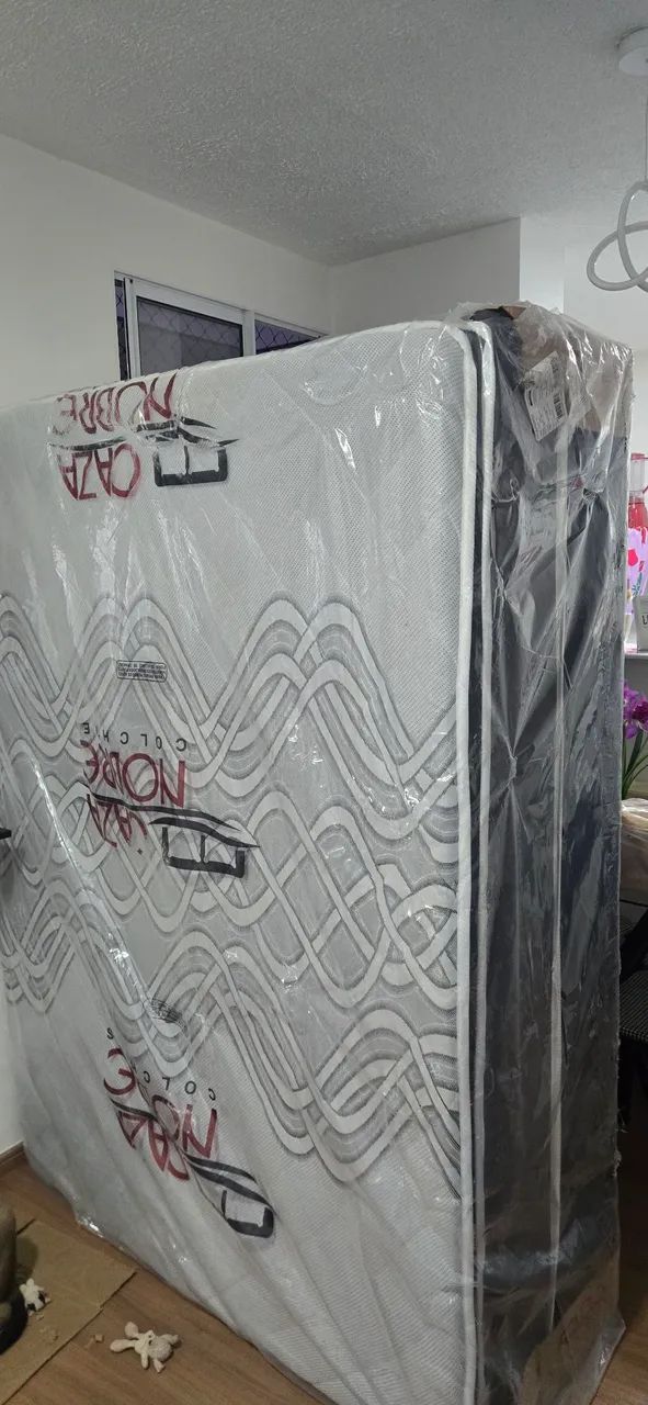 Cama box nova na garantia 
