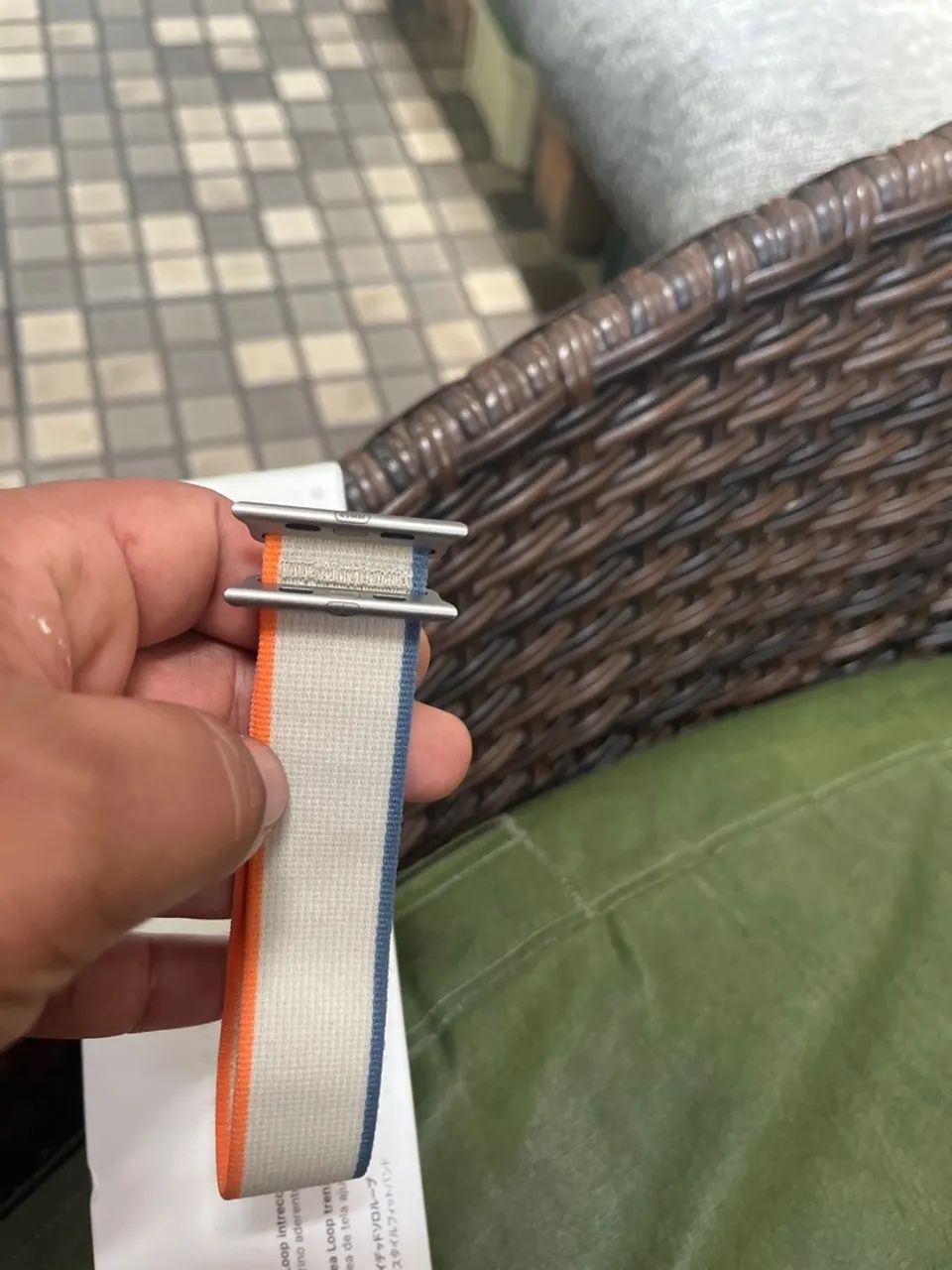 Pulseira Apple Watch Ultra 49mm nova sem uso e sem caixa - Foto 3