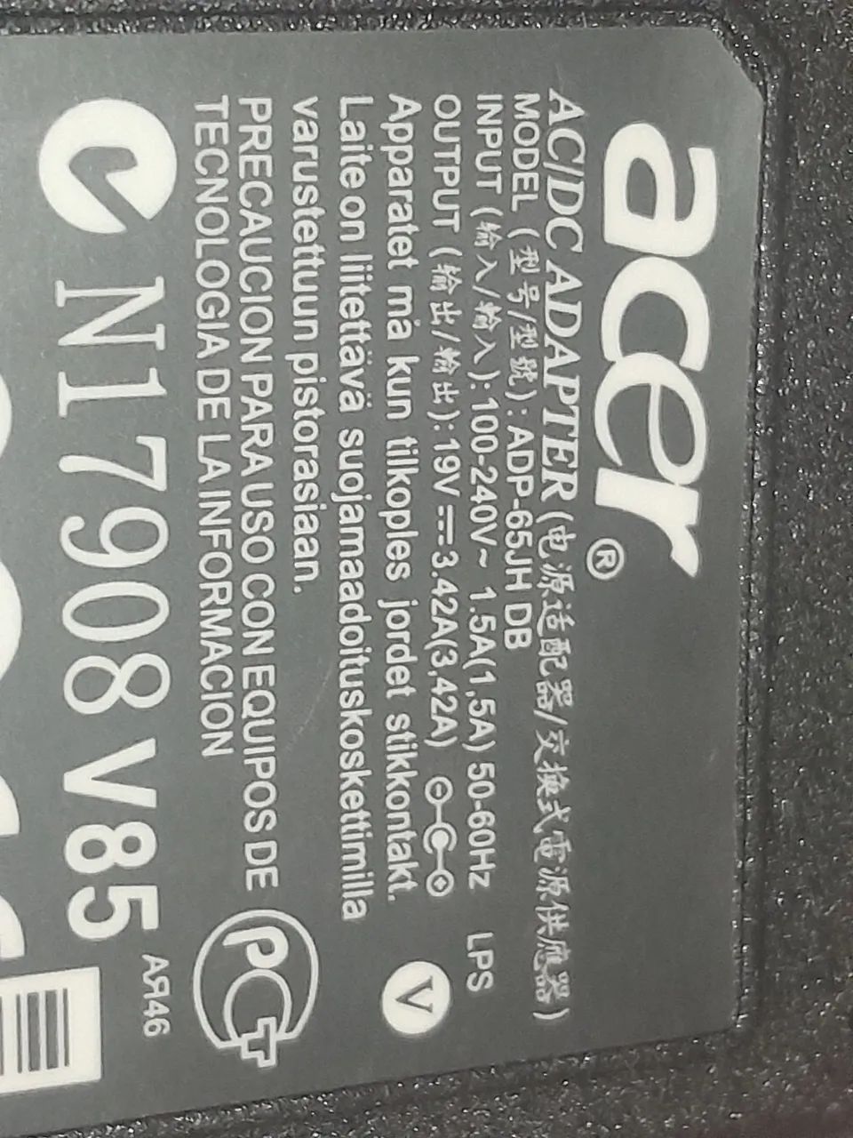 Fonte nova para notebook acer aspire  - Foto 3