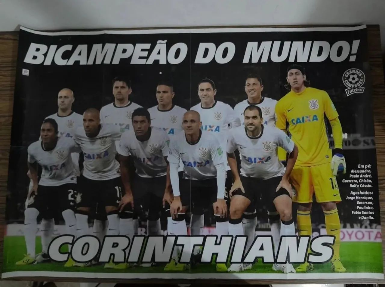 Pôster Corinthians - Campeão Mundial 2012