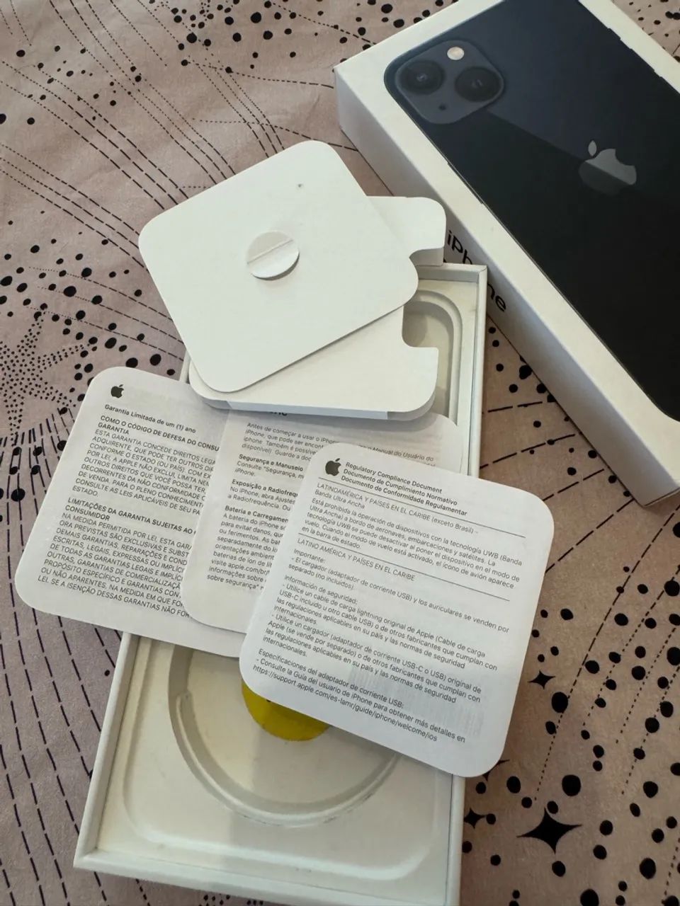 iPhone 13, com fio e caixa original - Foto 2