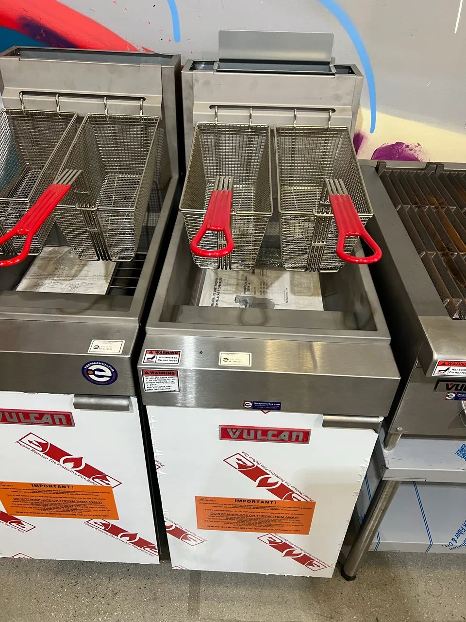 Fritadeira Vulcan LG400 120.000 Btus de potência nova pronta entrega 