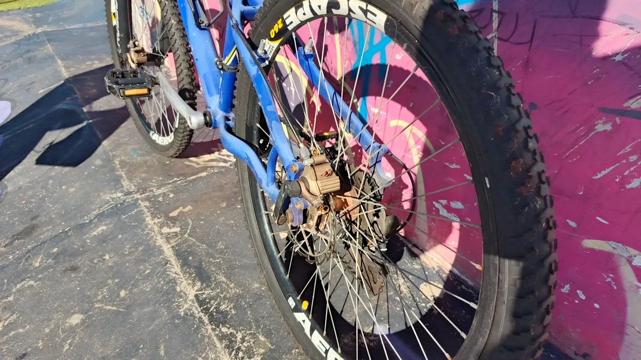BICICLETA AZUL SEMINOVA ARO 26 - Foto 5