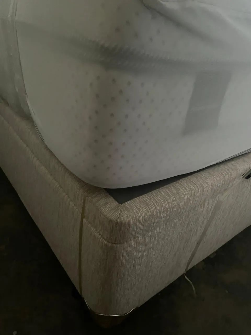 Cama Box King Size Americanflex com Baú + Colchão Balance III - Foto 3