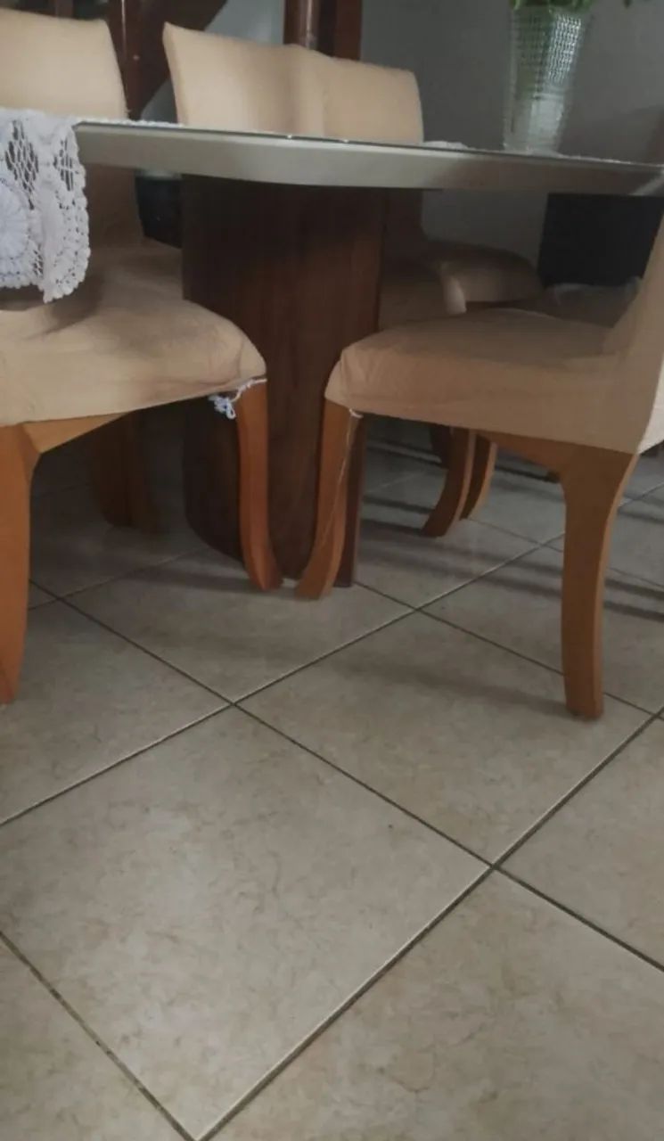 Vendo sala de Jantar com 8 cadeiras  - Foto 4