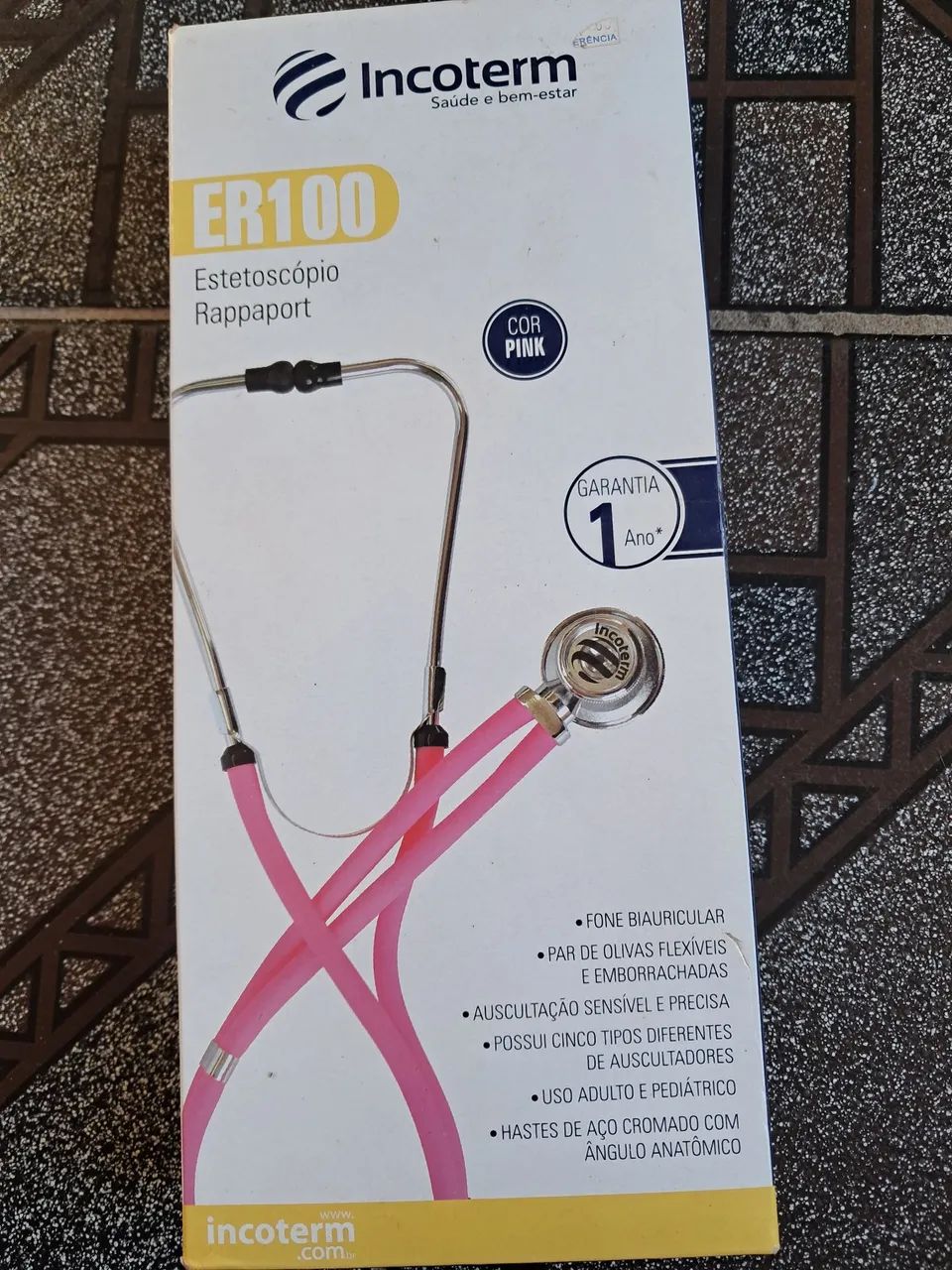 Estetoscopio novo nunca usado 