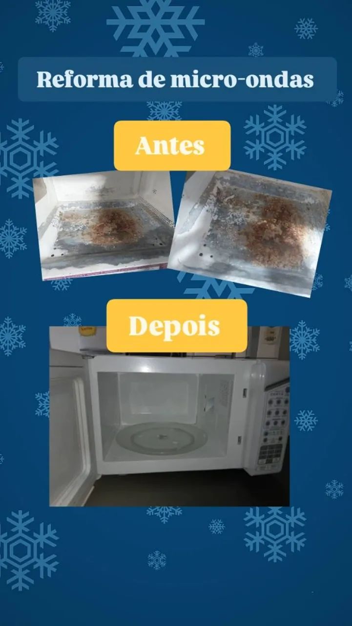 Reforma de micro-ondas