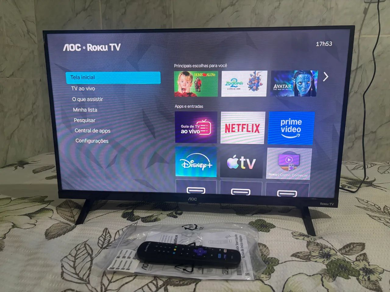 Smart TV 32 polegadas AOC