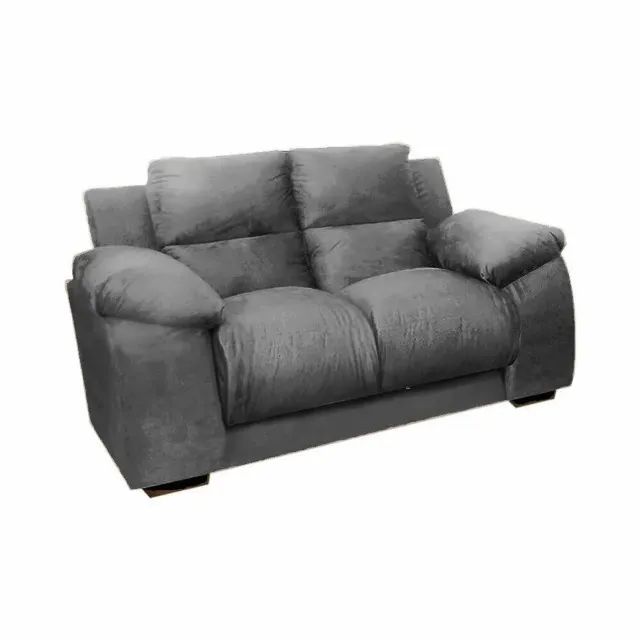 Conjunto de Sofa Luna 2 e 3 Lugares TecidoVeludo - Estofar - Foto 5