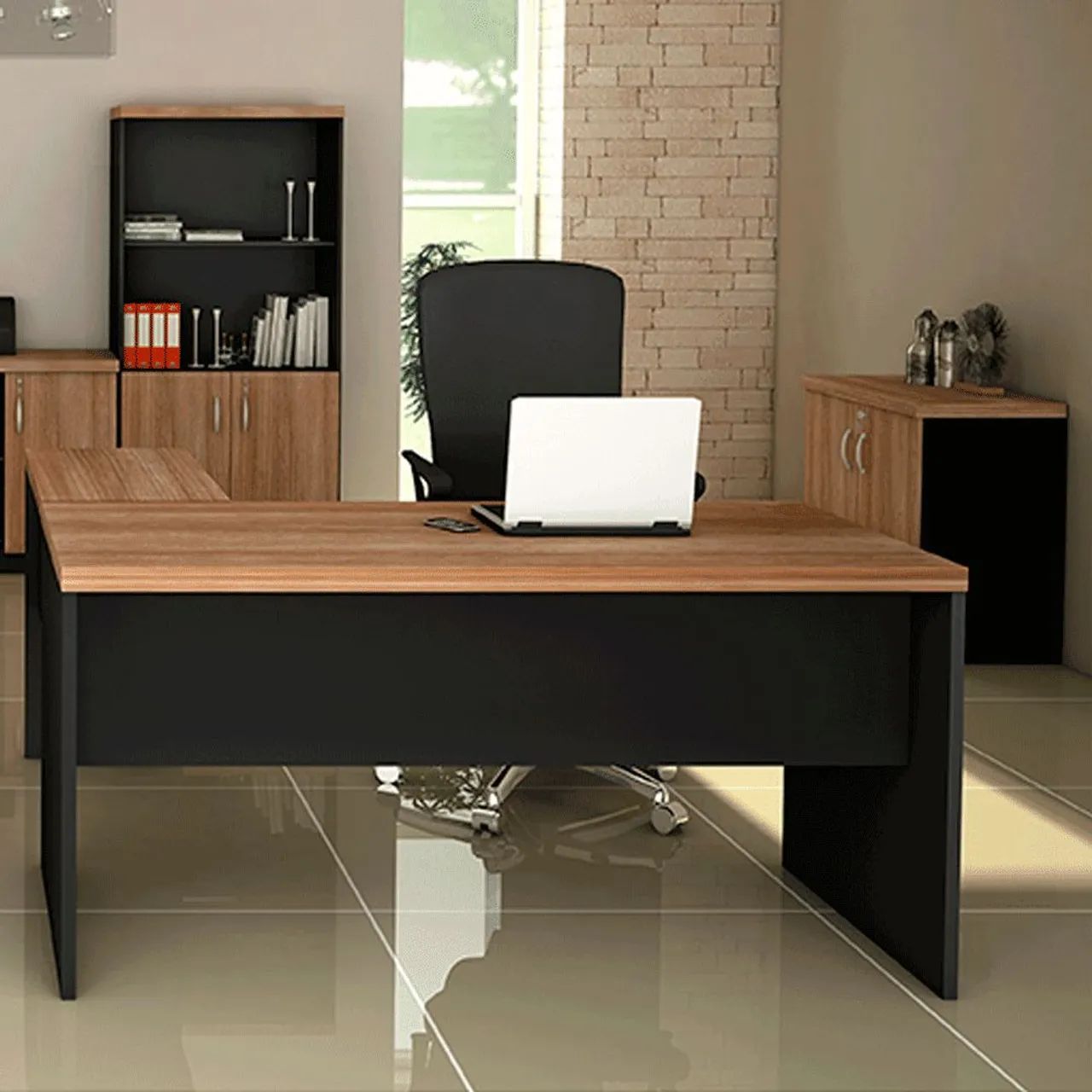 Mesa pra escritório MDF. Em L em MDF  - Foto 4