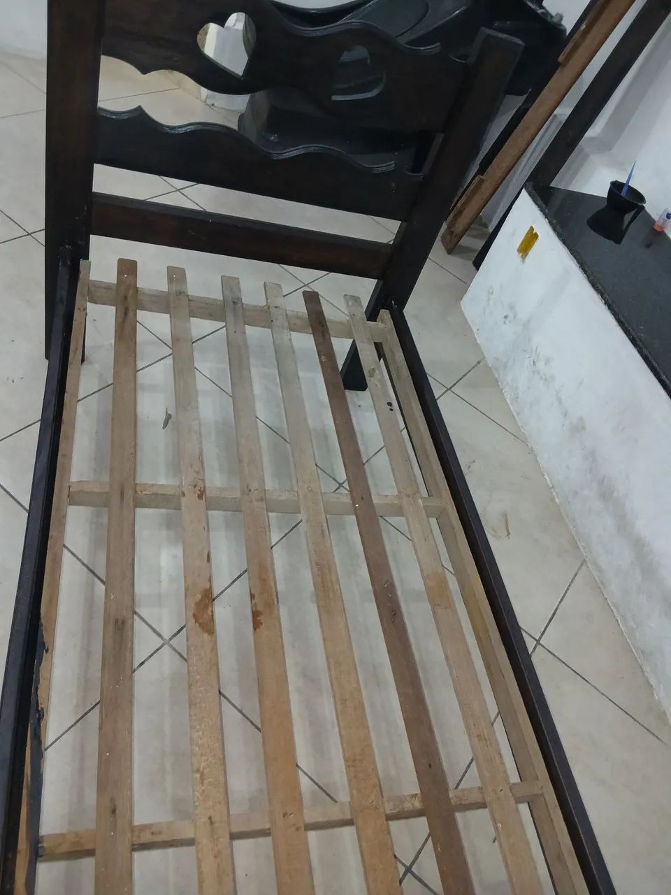 Cama sucupira solteiro  - Foto 5