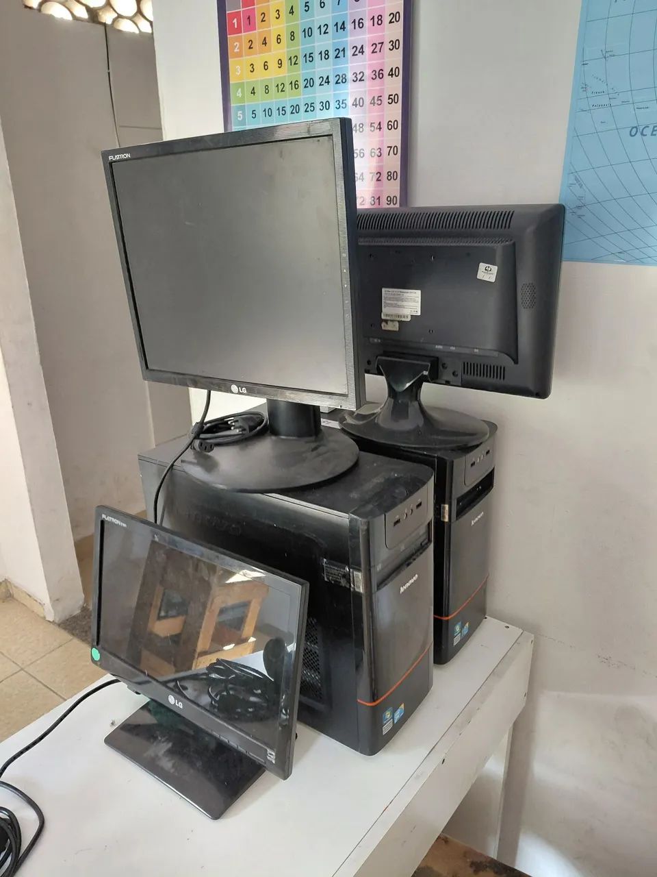 Lote de 3 computadores 