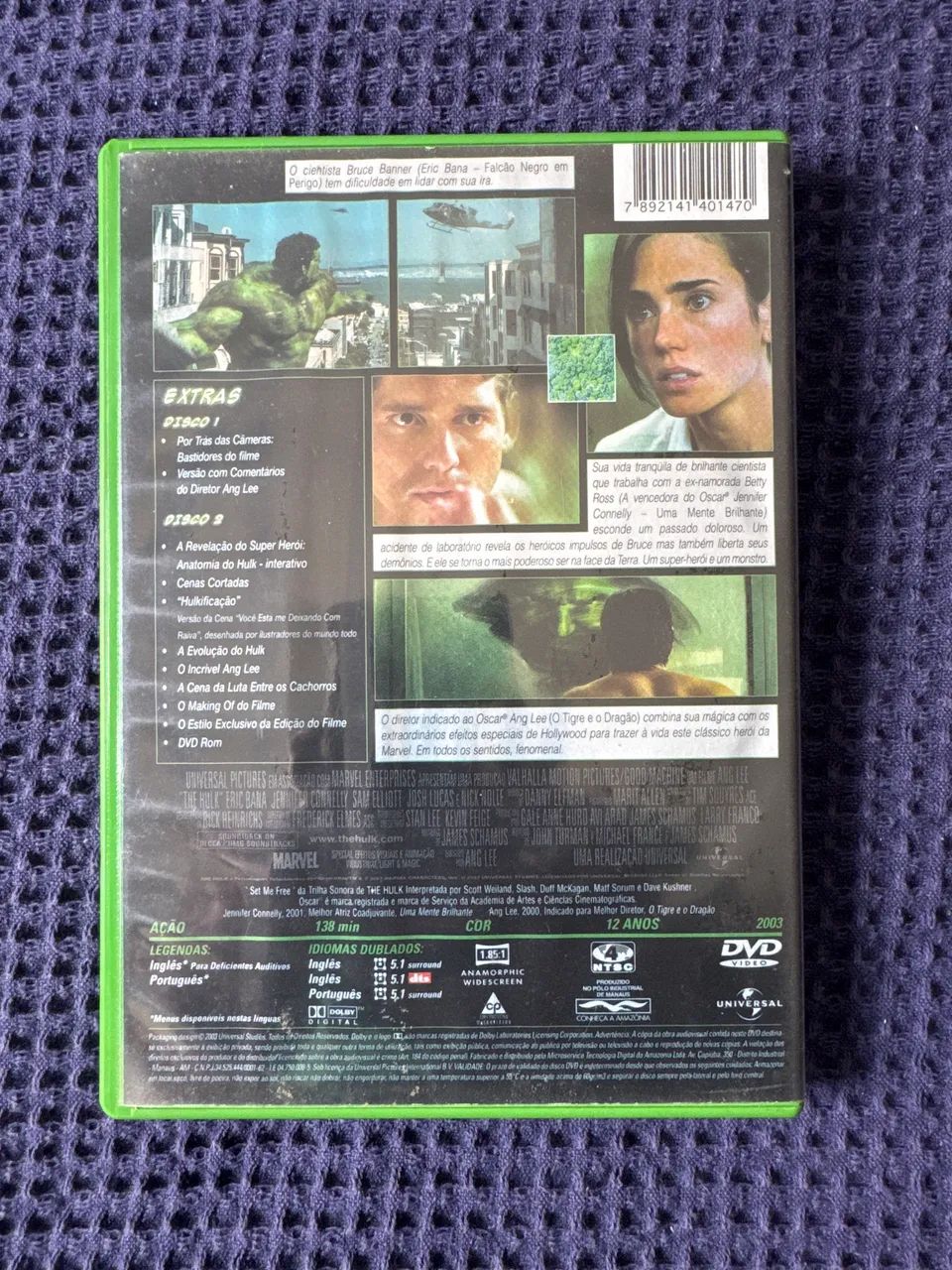 DVD DUPLO HULK - Foto 2