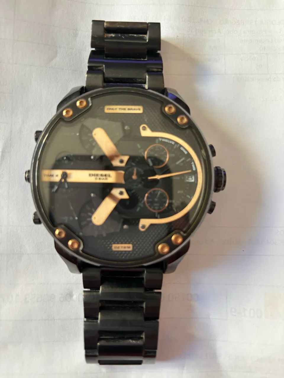 Relógio Diesel DZ-7312 usado - Foto 2