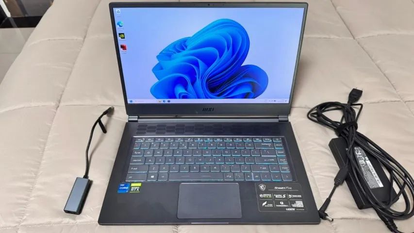 Notebook gamer MSI Stealth 15M, i7 11Gen, 16GB RAM DDR4, RTX3060