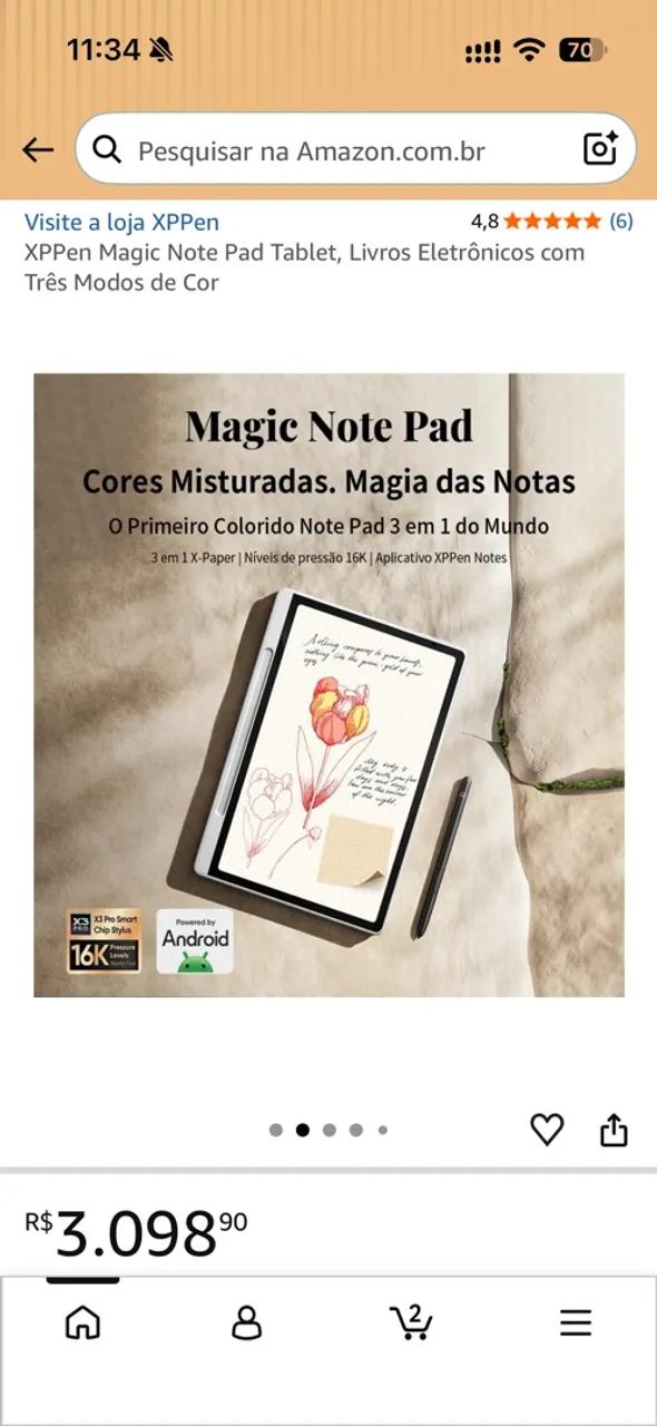 XPPEN Magic Note Pad  - Foto 2
