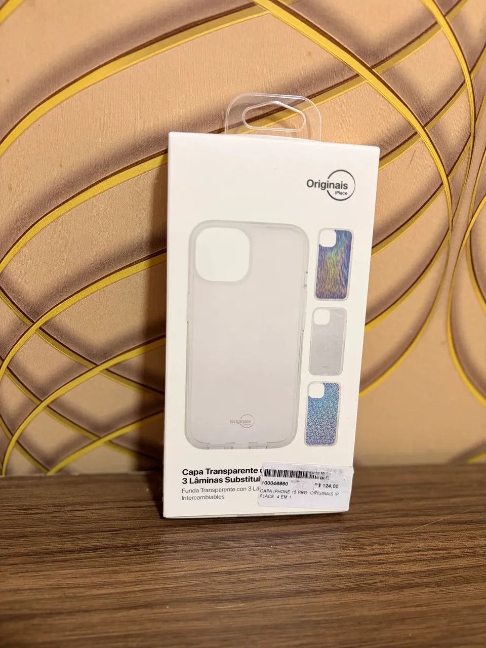 Capa iPhone 15 pro original Iplace 4em1 