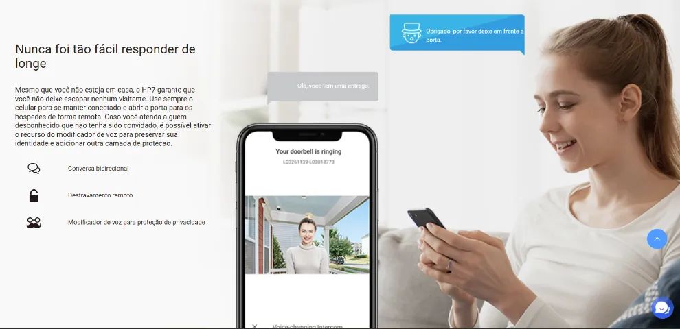VideoPorteiro WI-Fi Inteligente EZVIZ - Foto 5