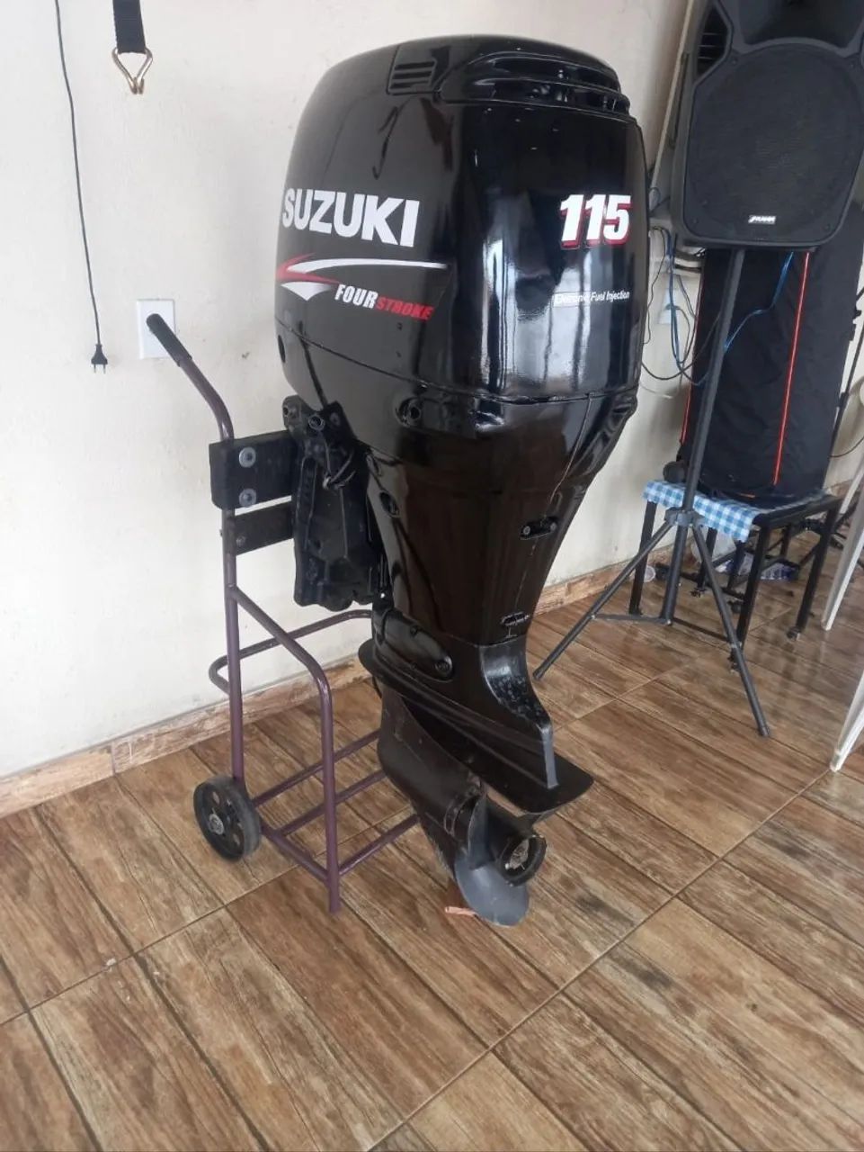 Motor de popa Suzuki 115hp 4 tempos  - Foto 5