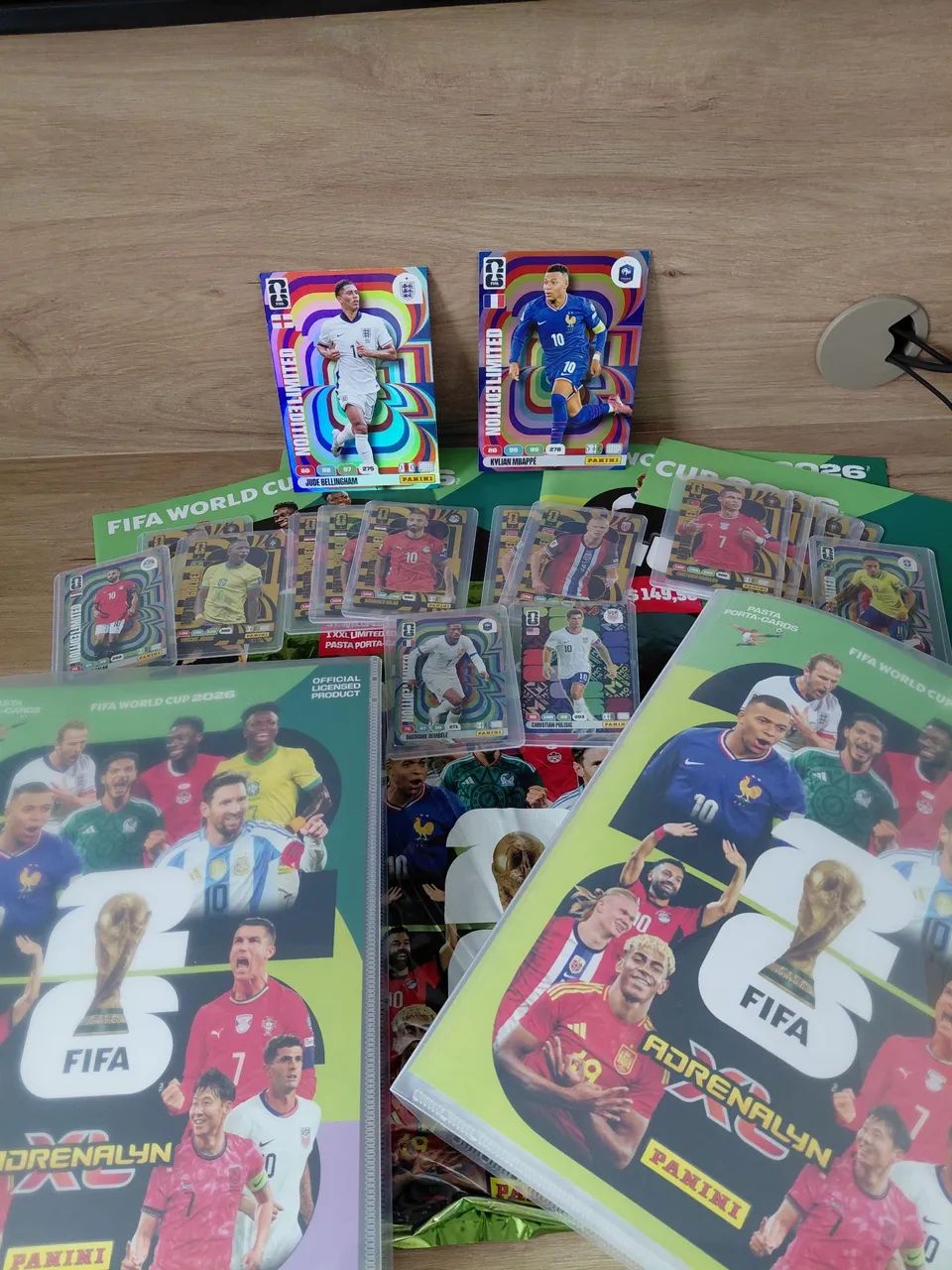Adrenalyn copa 2026 panini coleção e pasta de repetidos - Foto 3