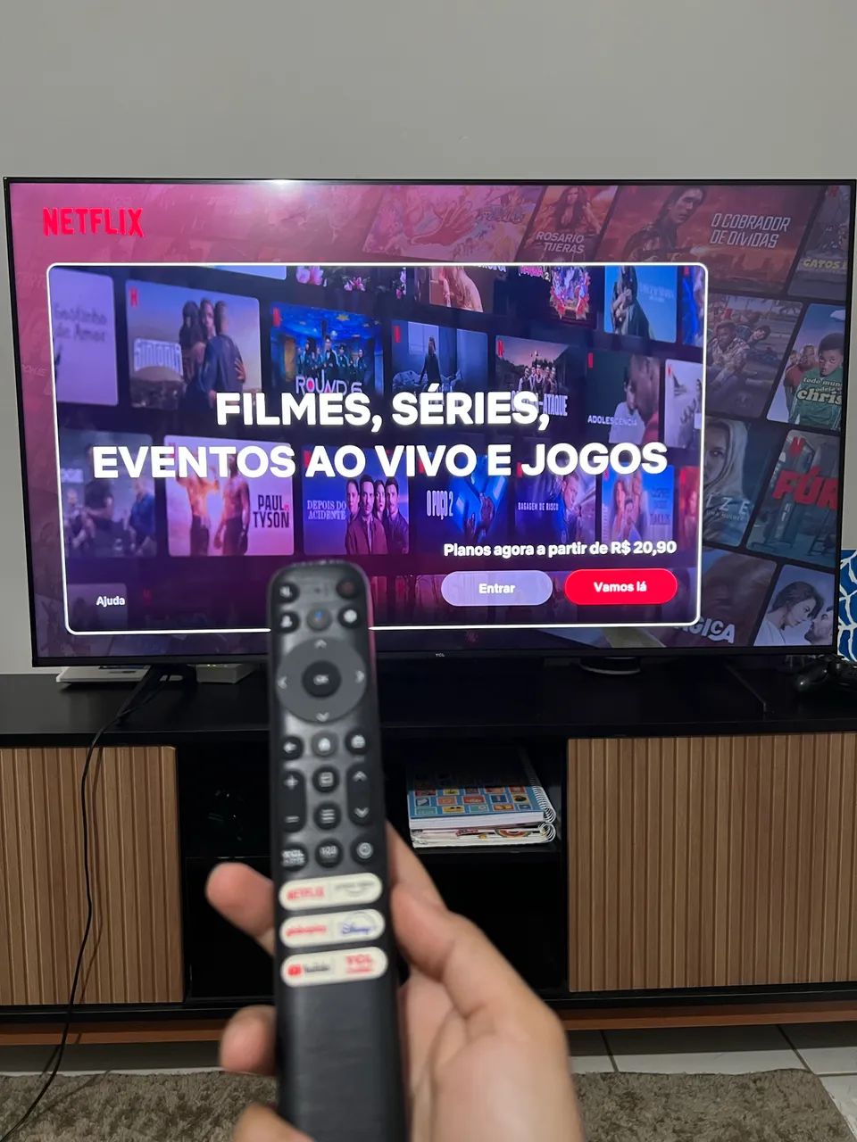 Vendo tv smart 55 polegadas TCL - Foto 4