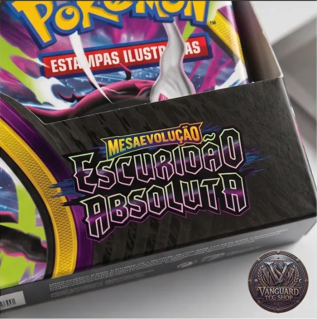 Box Display Pokémon Me05 Escuridão Absoluta - Foto 4