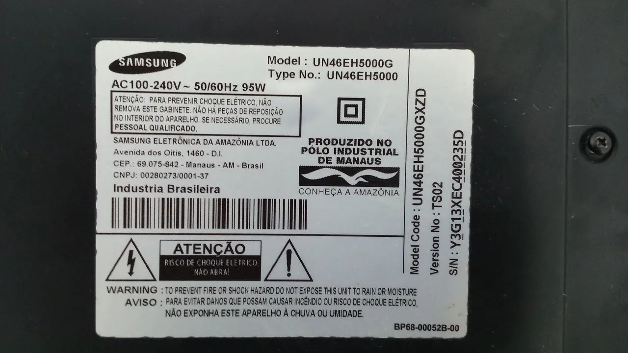 Televisão TV Samsung 46' com defeito - Foto 3