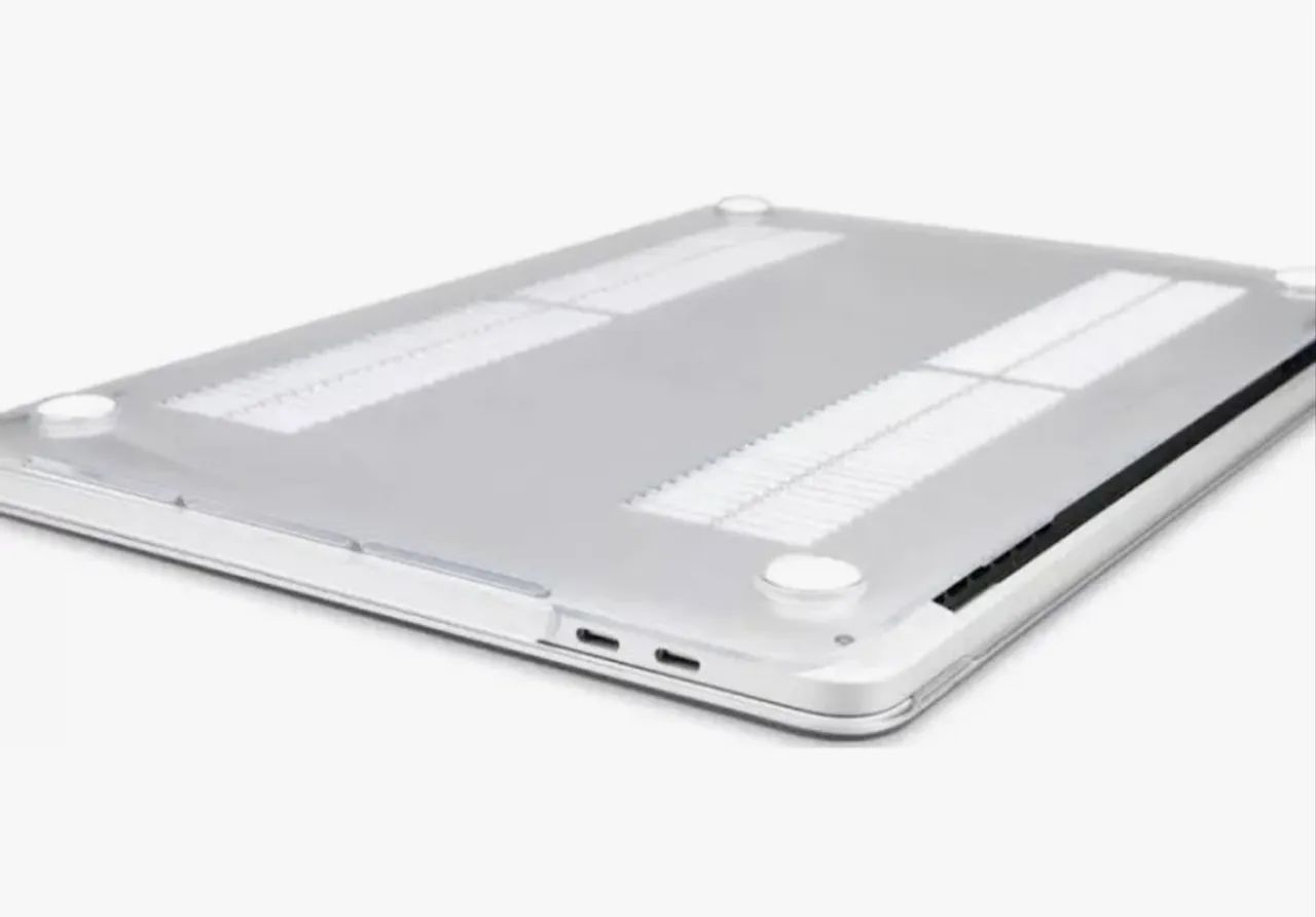 CAPA OARA MACBOOK ACRÍLICO TRANSPARENTE  - Foto 2