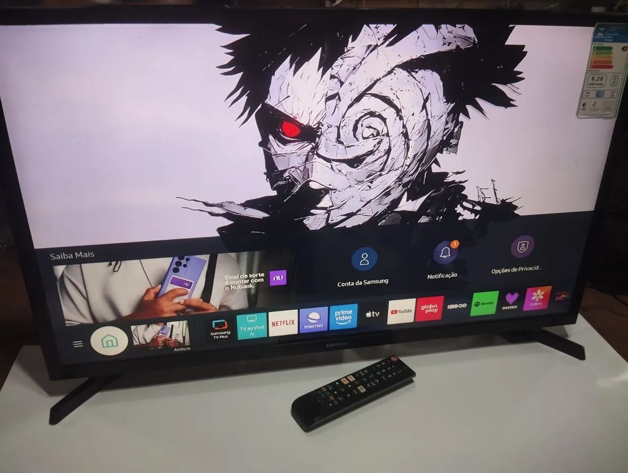Tv smart 32 polegadas Samsung wi-fi