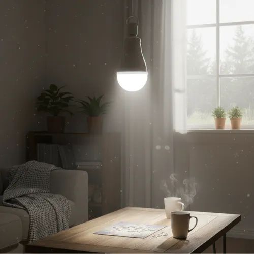 lampada de emergencia 60 leds - Foto 4