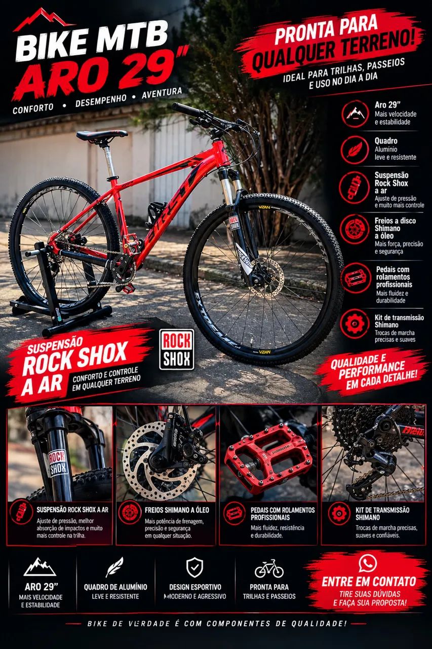 Bicicleta aro 29