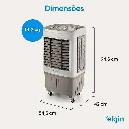 Climatizador Elgin 45L com 3 velocidades e direcionadores de ar automáticos 220V FBFN45M2N - Foto 3