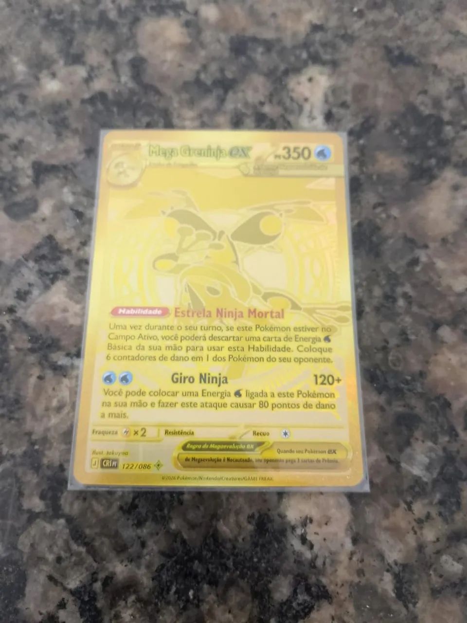 Carta pokémon mega greninja ex 122/086 - Foto 4