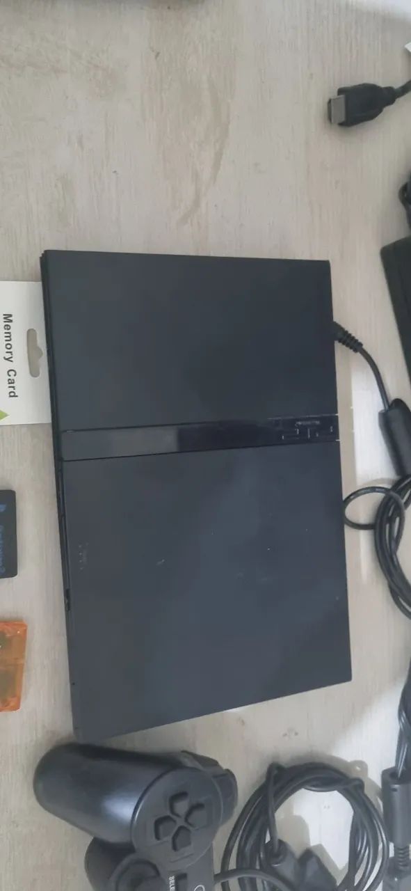 PlayStation 2 slim sem leitor - Foto 3