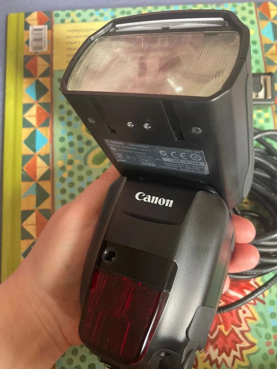 Vendo Flash Canon Speedlite 600 EX-RT: 1250,00 reais - Foto 4