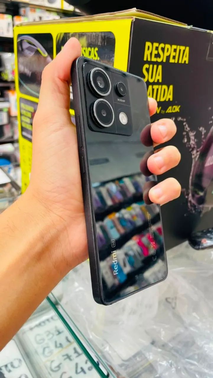 Aceito troca!! Redmi note 13 pro 5g usado! No precinho!!!! - Foto 4
