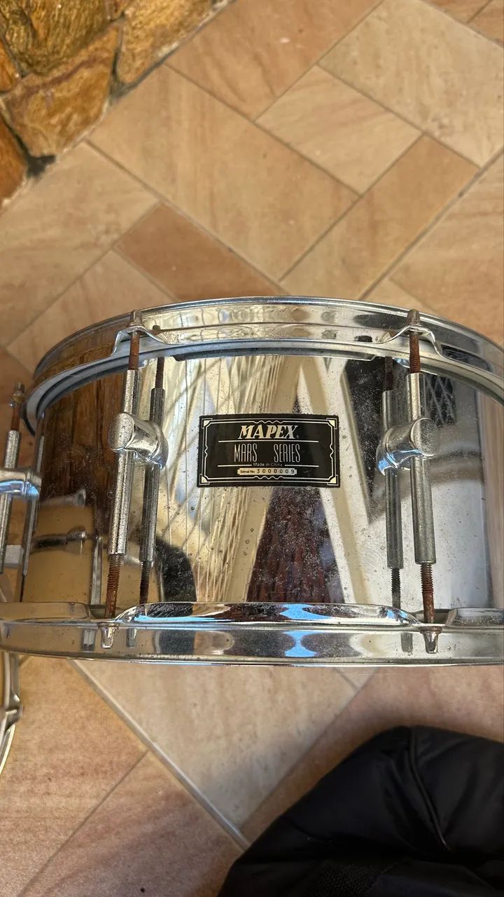 Bateria Pearl Export-antiga - Foto 5