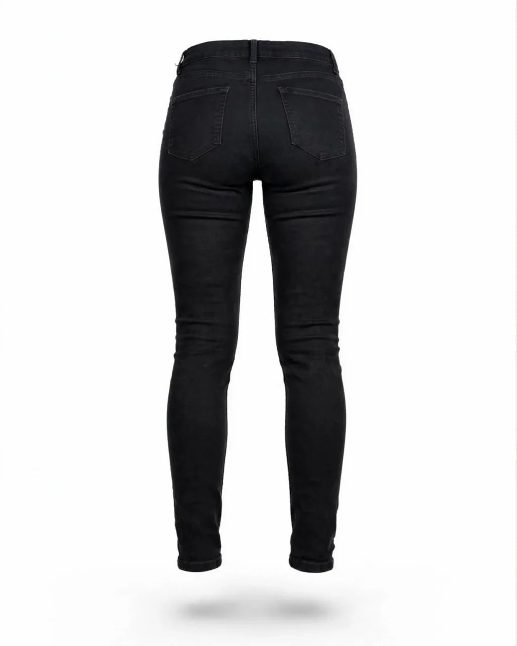 Calça jeans preta - Tamanho 38  - Foto 2