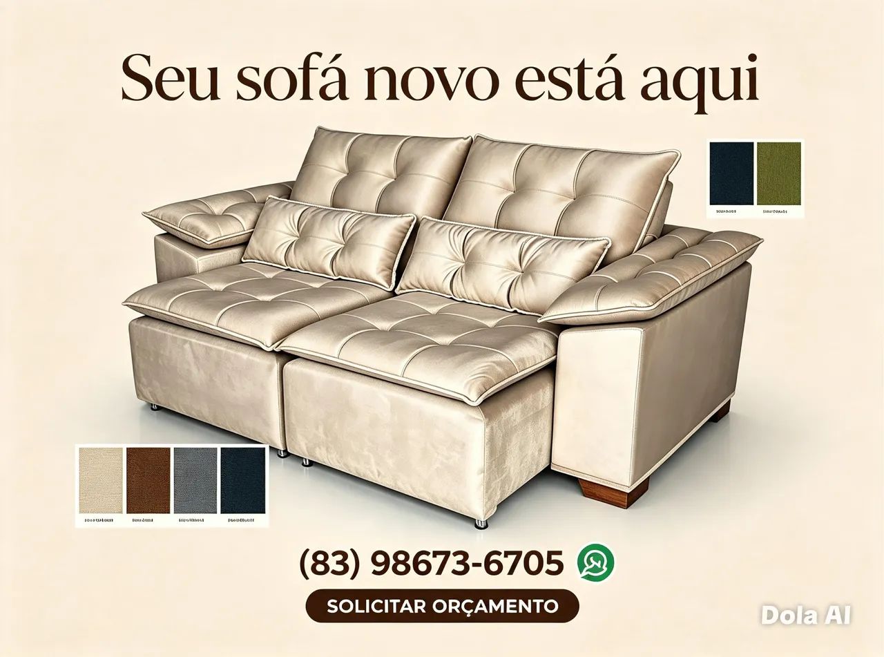 Sofá retrátil 