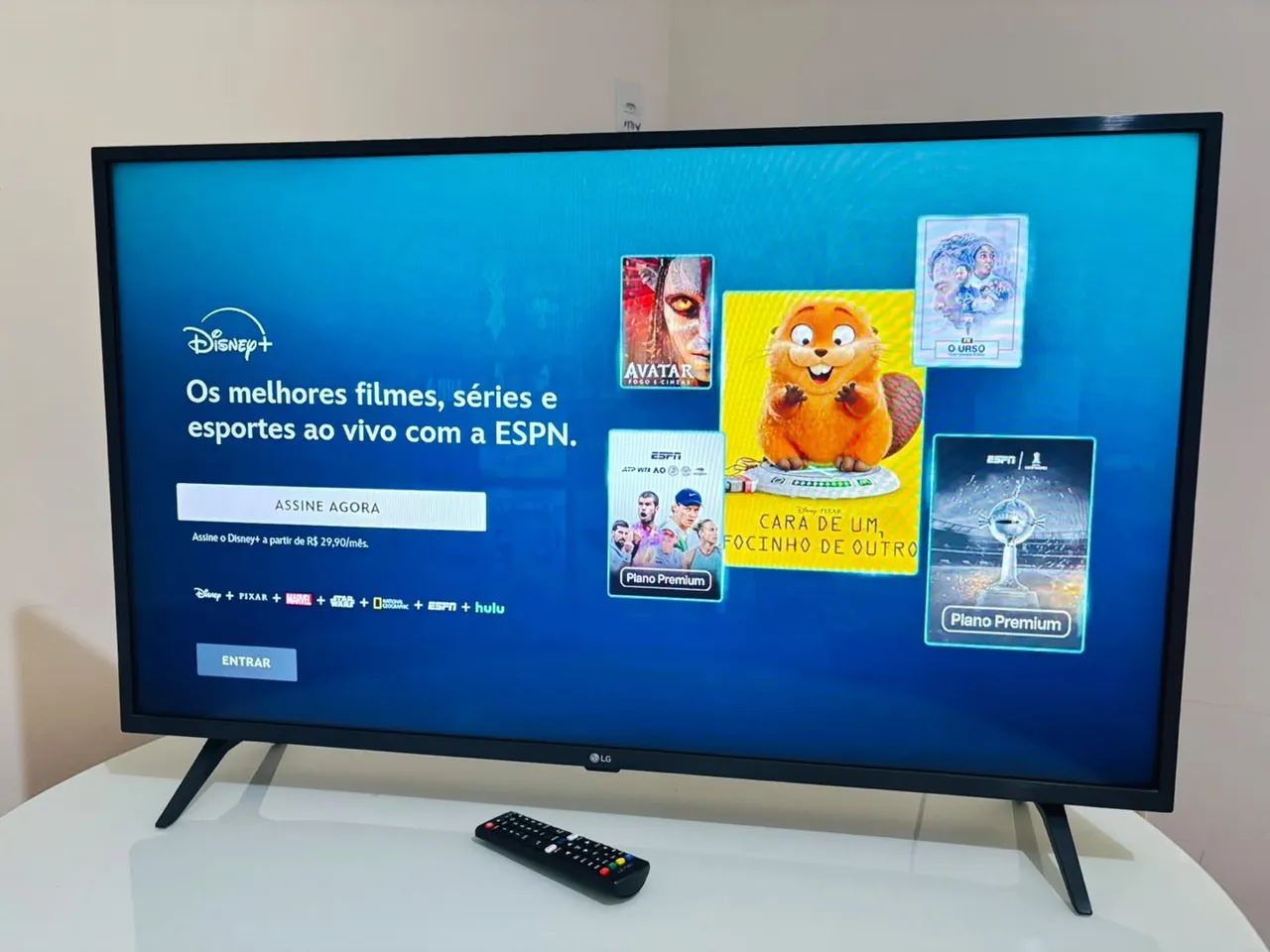 Smart tv LG 43 polegadas impecável  - Foto 2